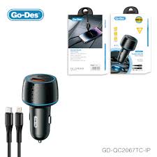 GO-DES 48W CAR ADAPTER