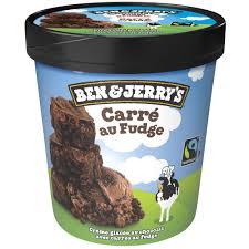 Ben & Jerrys Chocolate Fudge Brownie Ice Cream 473 Gm