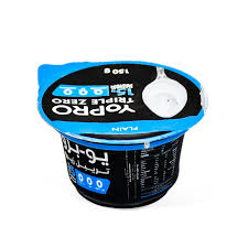 Yopro Triple Zero 15g Protein Natural Plain Greek Yogurt (0% Fat)-150Gr