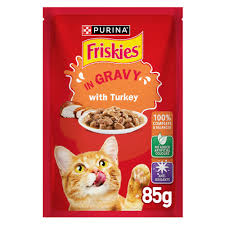FRISKIES TURKEY IN GRAVY 85G