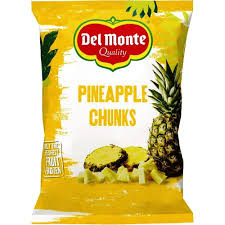DEL MONTE PINE APPLE CHUNKS 350GM