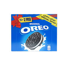 Oreo Original Sandwich Biscuits Filled With Vanilla Cream (16 Pieces) 147.2g
