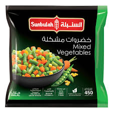 Sunbulah Mixed Vegetables 450gm