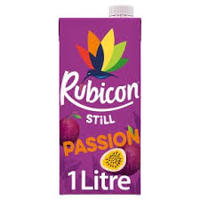 Rubicon Exotic Long Life Passion Fruit Drink 1l