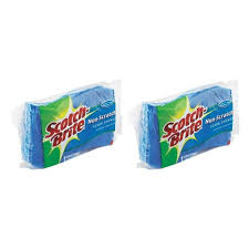 Scotch Brite Fresh Blue Dishwashing Sponges 2 per pack