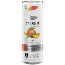 Celsius Fat Burner Non-Carbonated Drink Peach & Mango Flavor 355ML