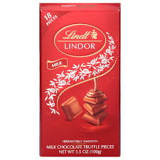 Lindt Lindor Milk Chocolate Slab