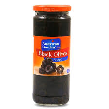 A/G BLACK OLIVES SLICED 230G