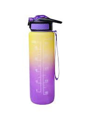 XPO Yellow & Purple Plastic Water Bottle
