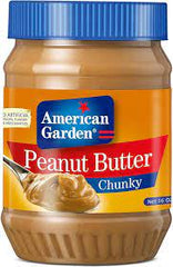 American Garden Peanut Butter Chunky 340gm