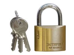 SAMTOOS BRASS PAD LOCK