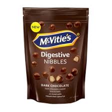 Mc Vities Digestive Nibbles Dark Chocolate 120 Gm