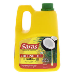 Saras Coconut Oil 1 Ltr