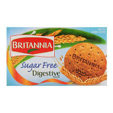 BRITANIA DIGESTIVE SUGAR FREE 200GM