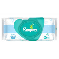 PAMPERS WIPES FRESH 64PCS