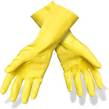 SCOTCH BRITE YELLOW VANIILA SCENTED GLOVES