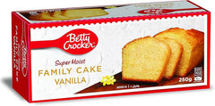 Betty Crocker Super Moist Vanilla Family Cake - Artificial Color Free