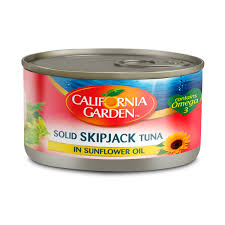 CALIFORNIA GARDEN SKIPJACK TUNA IN SUNFLOWER OIL 170g pcs