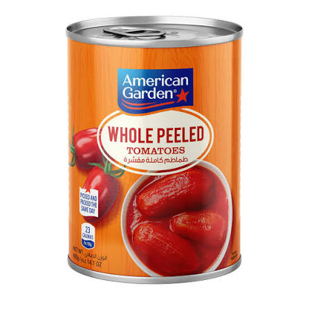 American Garden Whole Peeled Tomatoes - Gluten Free