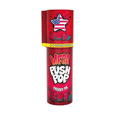 Mega Push Pop Cherry 30gm