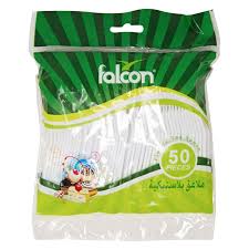 Falcon Plastic Tea Spoons 50pcs N