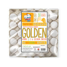 Golden Eggs Tray 30 Eggs