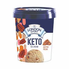 London Dairy Keto Butter Pecan Ice Cream 473ml