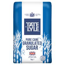 TATE & LYLE GRANULATED SUGAR 1KG