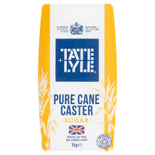 Tate+lyle Pure Cane Caster Sugar 1kg