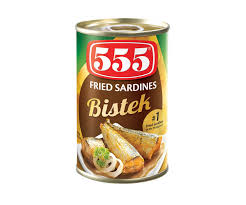 555 Fried Sardine Bistek 155gm