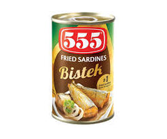 555 Fried Sardine Bistek 155gm