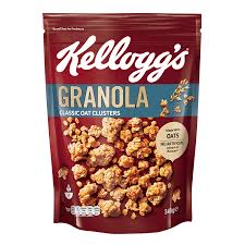 Kelloggs Granola Classic Oat Cluster 340gm