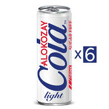 ALOKOZY COLA LIGHT 250ML X6