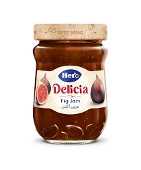 Hero Delicia Fig Jam - artificial preservatives free, artificial flavors free, artificial colors free