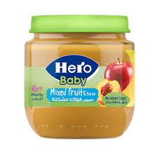 HERO BABY MIXED FRUITS PURE 125GM