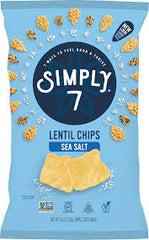 Simply7 Chips Lentil Sea Salt