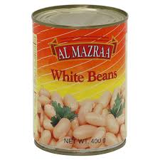 Al Mazraa White Beans 400GM