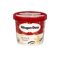 Haagen-Dazs Vanilla&cream Mini Cup 100ml