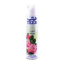 Teeb Air Freshener Spray Rose Scent 300ML
