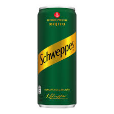 Schweppes Non-Alcoholic Carbonated Drink Mojito Flavor 253 ML