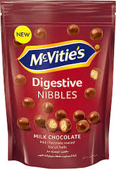 Mc Vities Digestive Nibbles Milk Chocolate 120gm