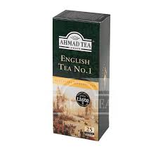Ahmad Tea English Tea Bags No.1 25 Per Pack