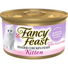Purina Fancy Feast Wet Food With Tender Chicken Feast For Kittens 85gm