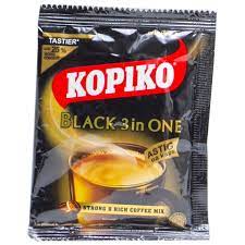 KOPIKO BLACK COFFEE 3 IN 1 25GM
