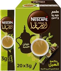 Nescaf? Arabiana Instant Arabic Coffee Sachet With Cardamom 3gm x20