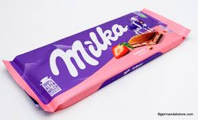 Milka Strawberry Chocolate 90gm