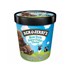 Ben &j Errys Chunky Monkey Icecream 473ml