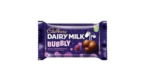 Cadbury Dairy Milk Bubbly Chocolate Bar