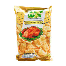 MIAOW MIAOW CHICKEN FLAV CRACKERS CHIPS 50GM