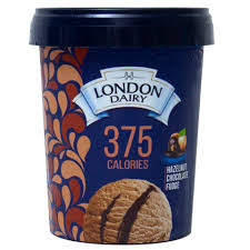 London Dairy Hazelnut Chocolate Fudge 473ml